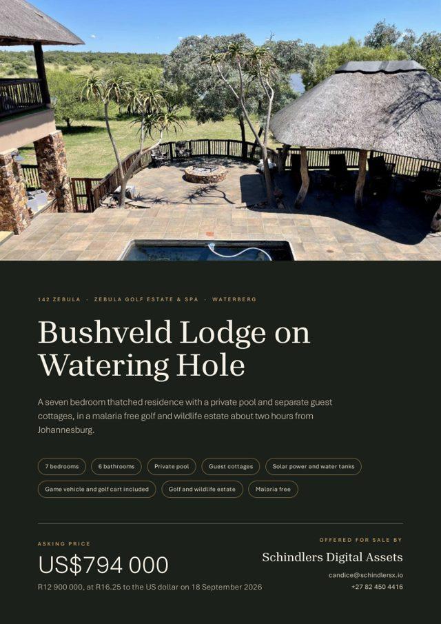 Cover of the 142 Zebula property brochure